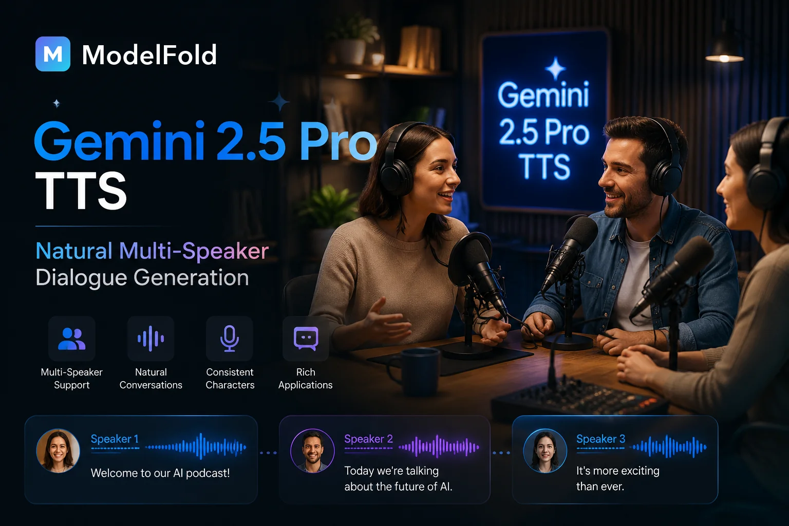 用 Google Gemini 2.5 Pro TTS 生成自然的多人对话