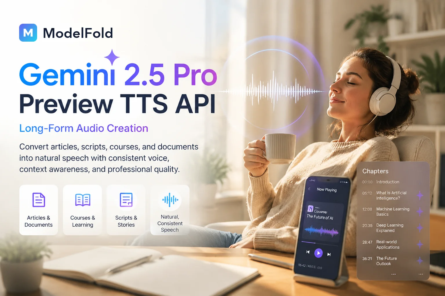 用 Gemini 2.5 Pro Preview TTS API 创作长篇音频