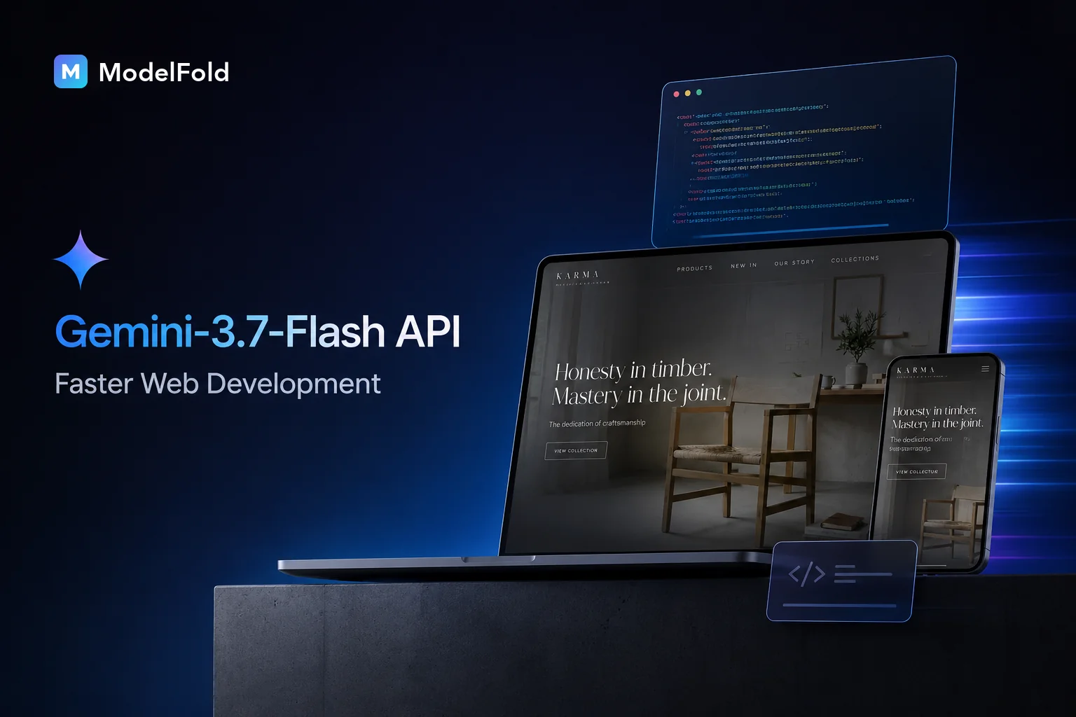 Faster Web Development with Gemini-3.7-Flash API