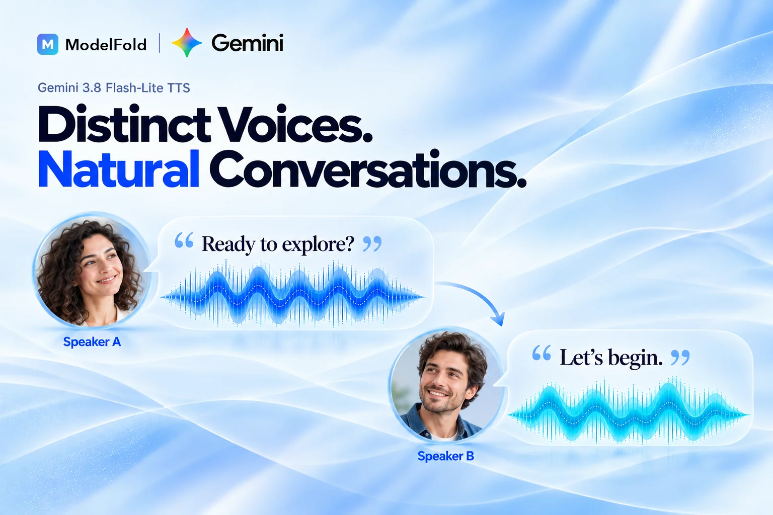 Create Natural Multi-Speaker Conversations
