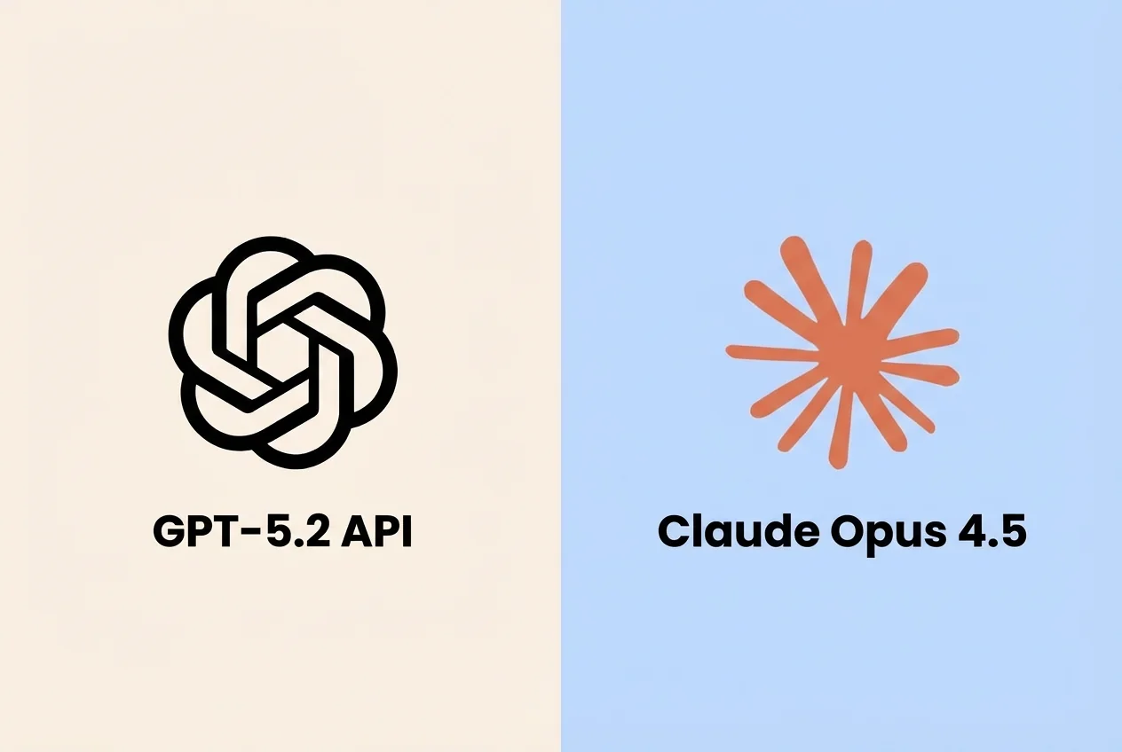 GPT-5.2 API vs Claude Opus 4.5