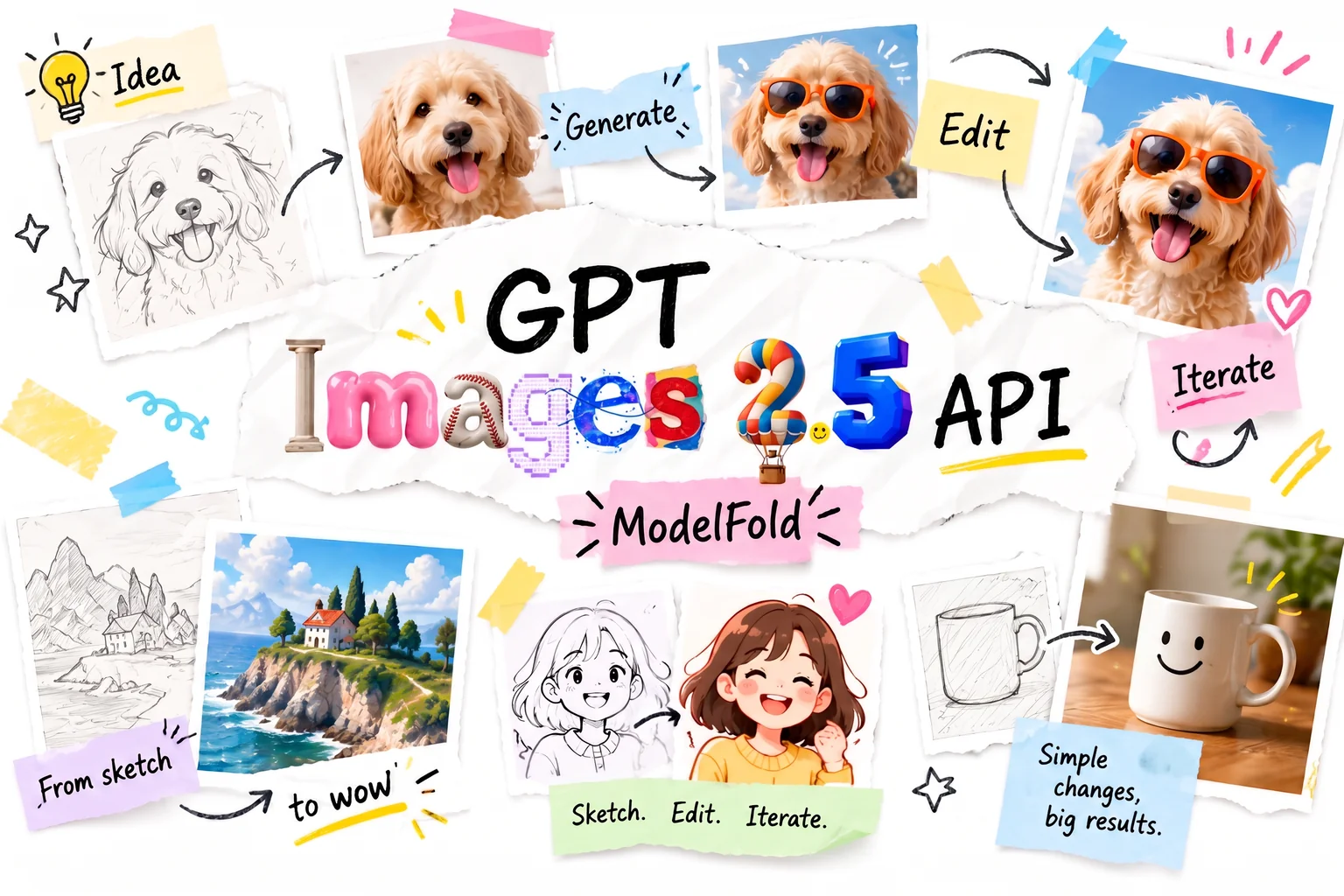 GPT Image 2.5 API: Flare and Sunburst for Image Generation and Editing