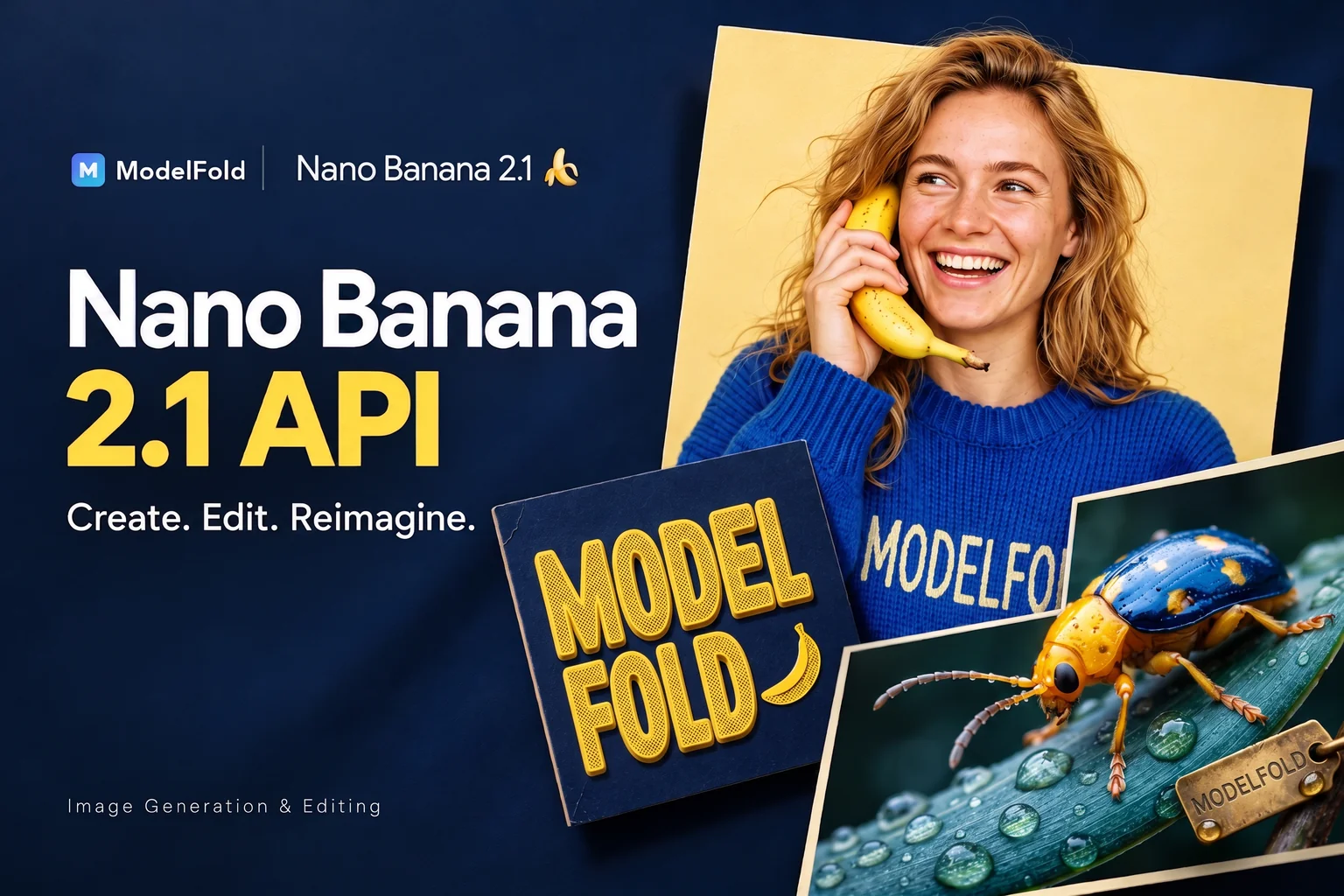 Nano Banana 2.1 API：在 ModelFold 上试用 Google 新款 Nano Banana 模型