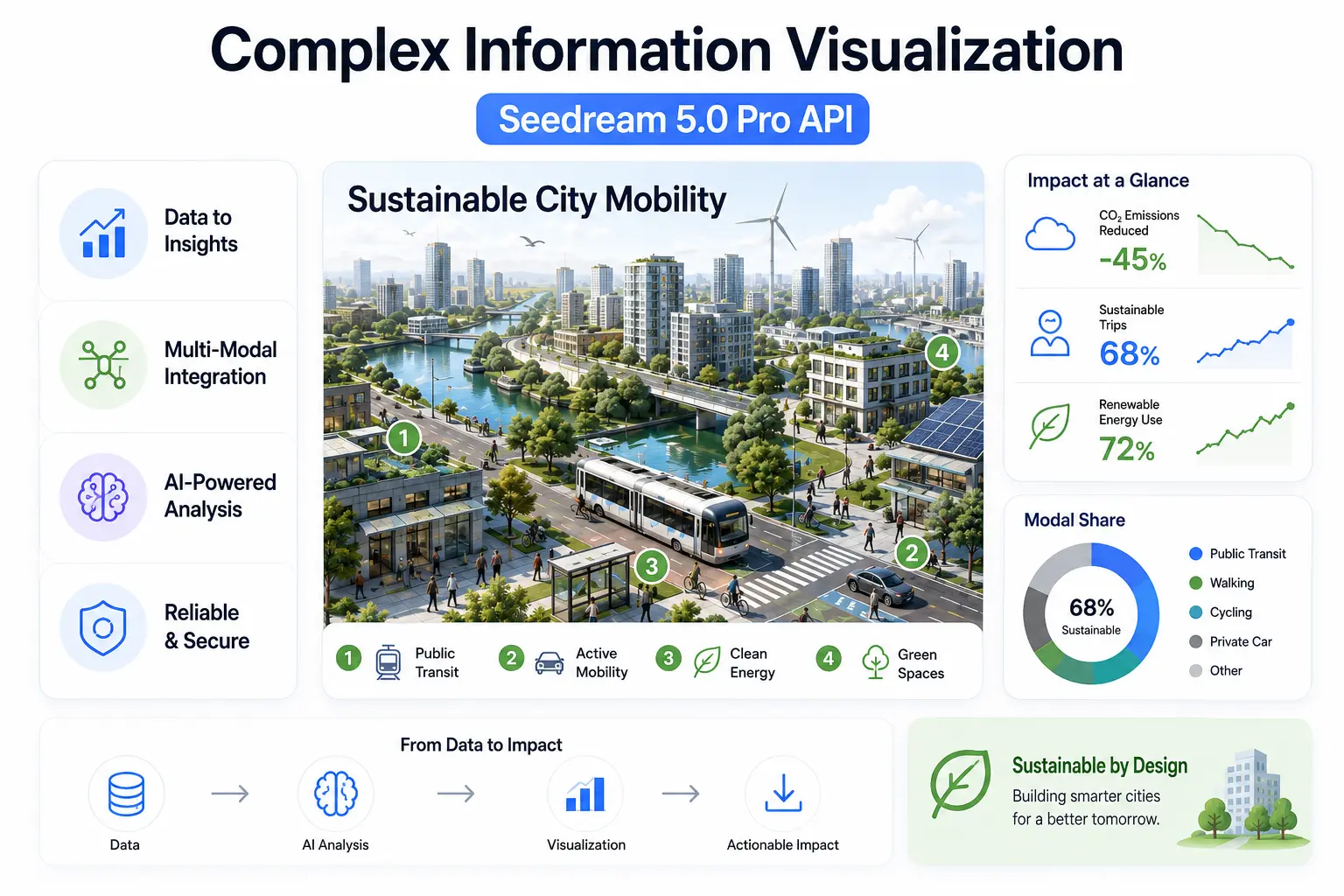Complex Information Visualization with Seedream 5.0 Pro API