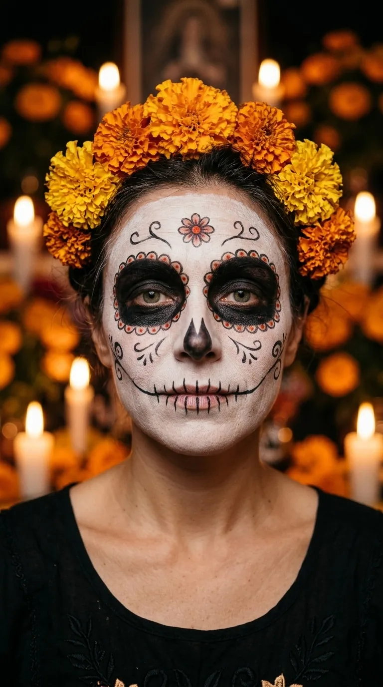 Catrina makeup
