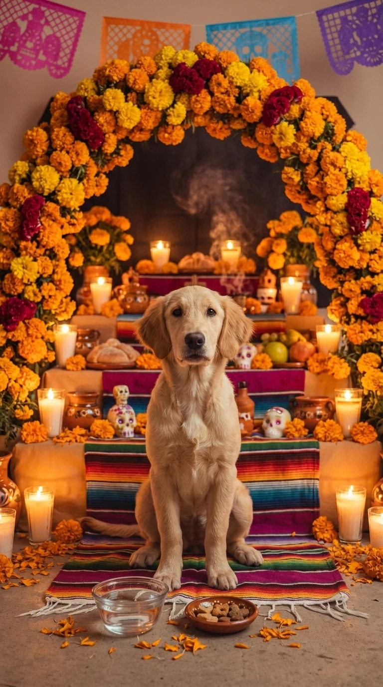 Ofrenda digital mascota